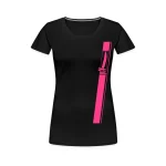 Frauen T-Shirt Frontprint pink