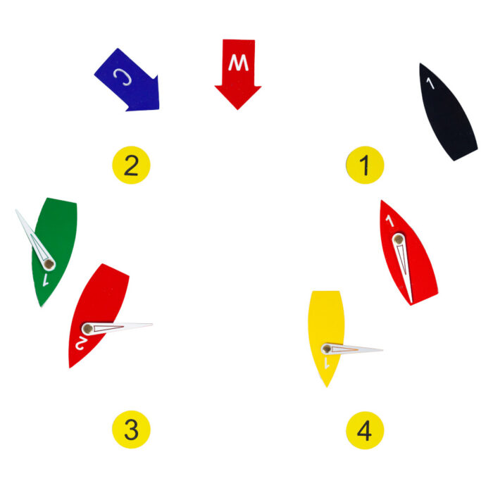 Magnetisch haftendes Bootset -groß- 18 Stück - Image 3